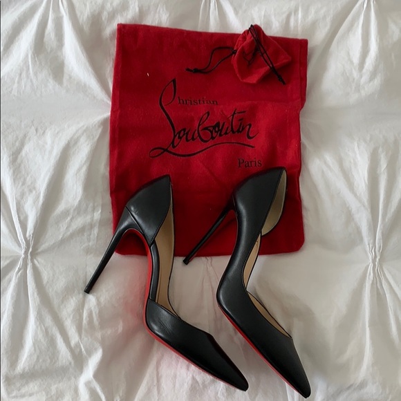 Christian Louboutin Shoes - Christian Louboutin Iriza 100 Black Leather